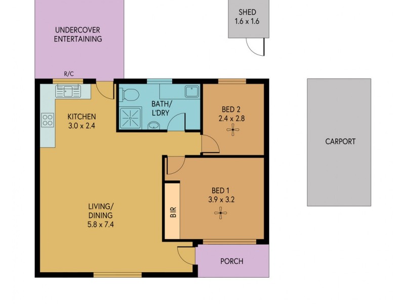 7/31 Golfers Avenue, Seaton SA 5023 Floorplan