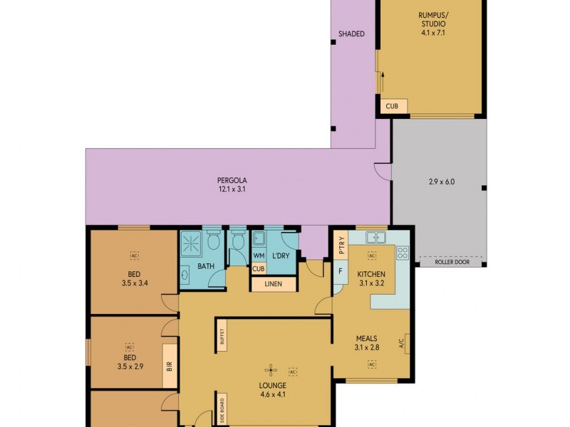 14 Parana Street, Flinders Park SA 5025 Floorplan