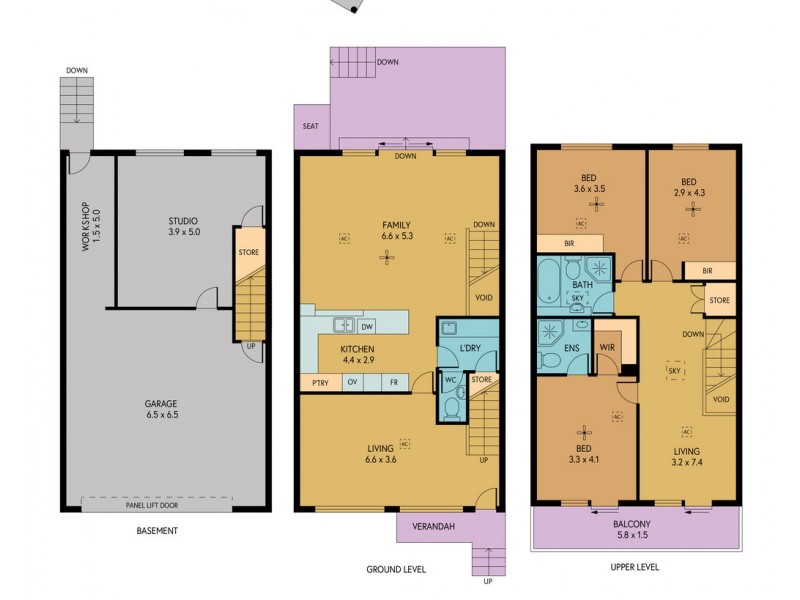 2/12A Mountbatten Terrace, Flinders Park SA 5025 Floorplan