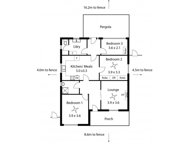 1 Brooklyn Avenue, Brooklyn Park SA 5032 Floorplan