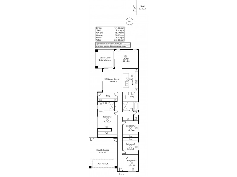 3 Birch Street, Findon SA 5023 Floorplan