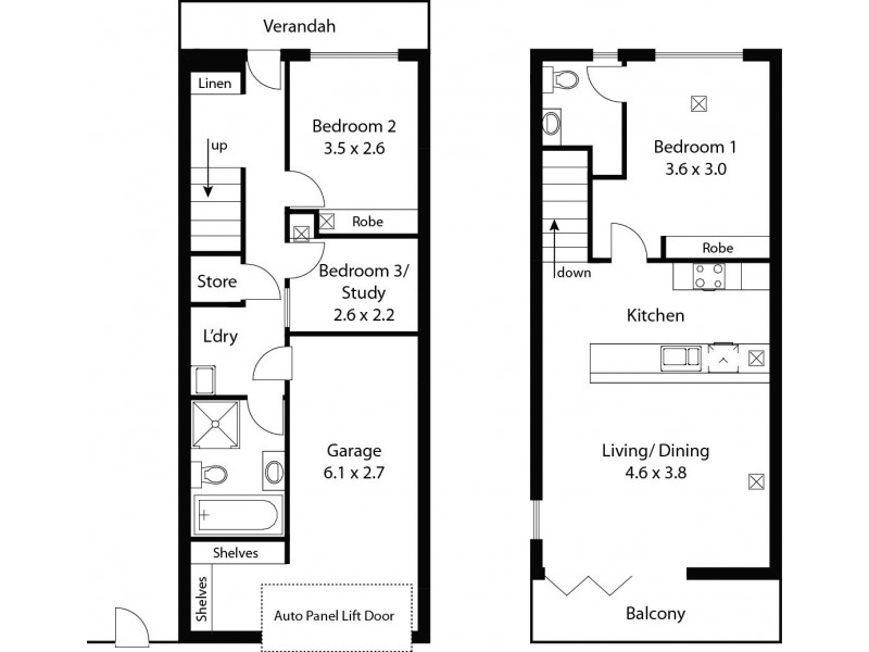 2/39 Seaview Road, Tennyson SA 5022 Floorplan
