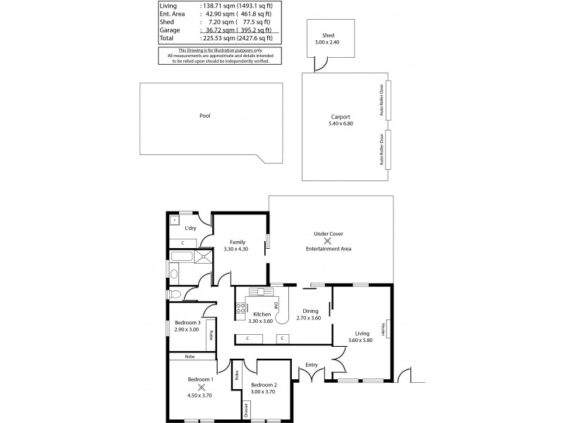 11 Stanley Avenue, Fulham Gardens SA 5024 Floorplan