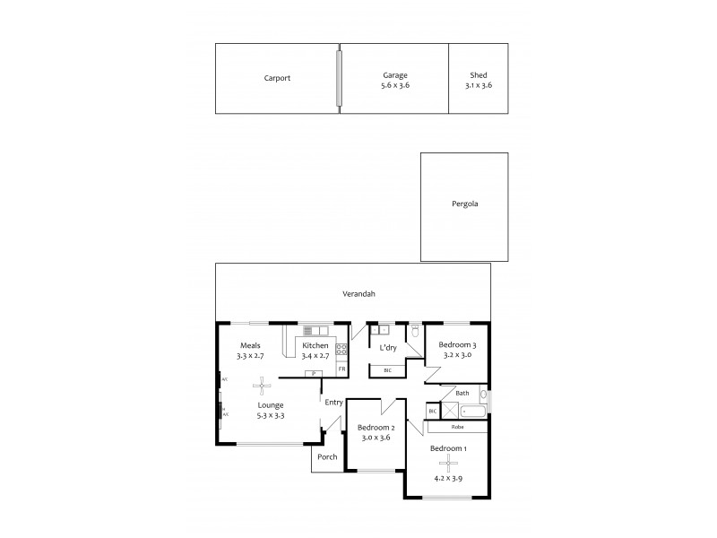 9 Moore Drive, Fulham Gardens SA 5024 Floorplan