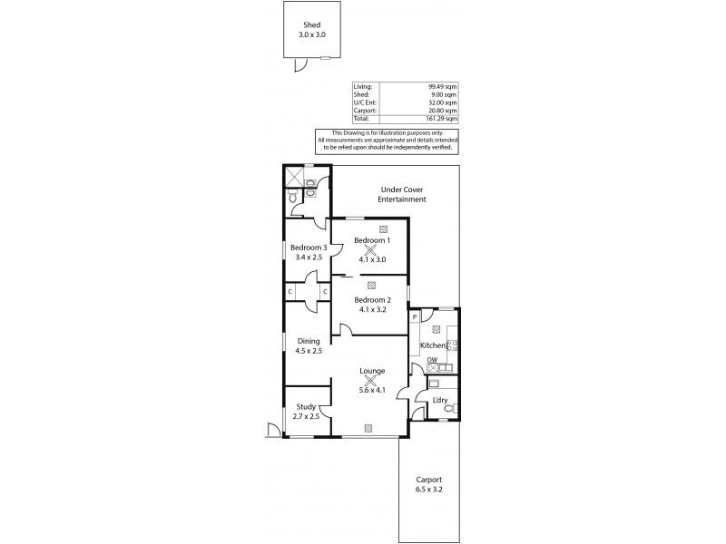 71 Wattle Avenue, Royal Park SA 5014 Floorplan