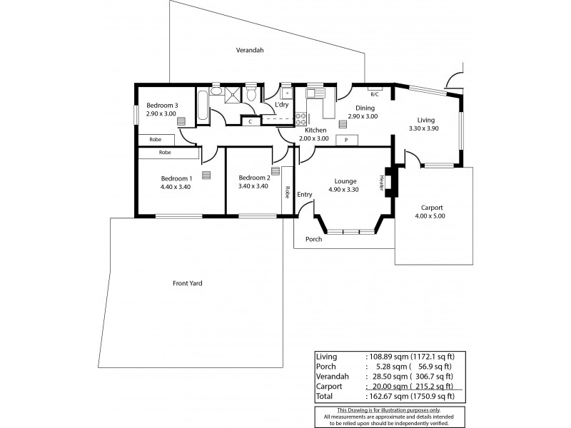 67 Nelson Avenue, Flinders Park SA 5025 Floorplan