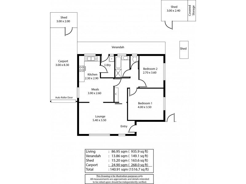 3/27 Farr Street, Woodville North SA 5012 Floorplan
