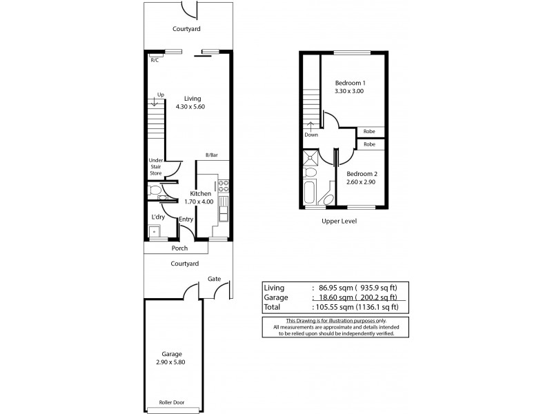 29/77 Brebner Drive, West Lakes SA 5021 Floorplan