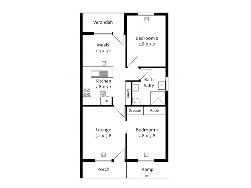 43 Kurnabinna Terrace, Hallett Cove SA 5158 Floorplan