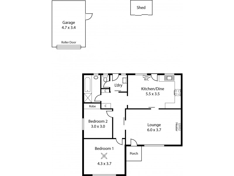 25A Lothian Avenue, Seaton SA 5023 Floorplan