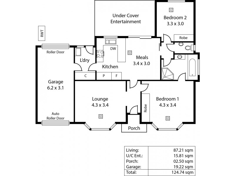 1/23 Russ Avenue, Seaton SA 5023 Floorplan