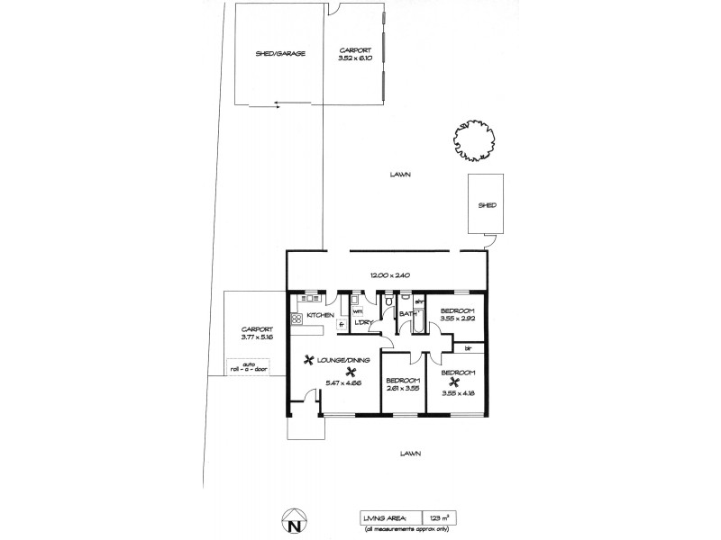 15 Willochra Street, Largs North SA 5016 Floorplan