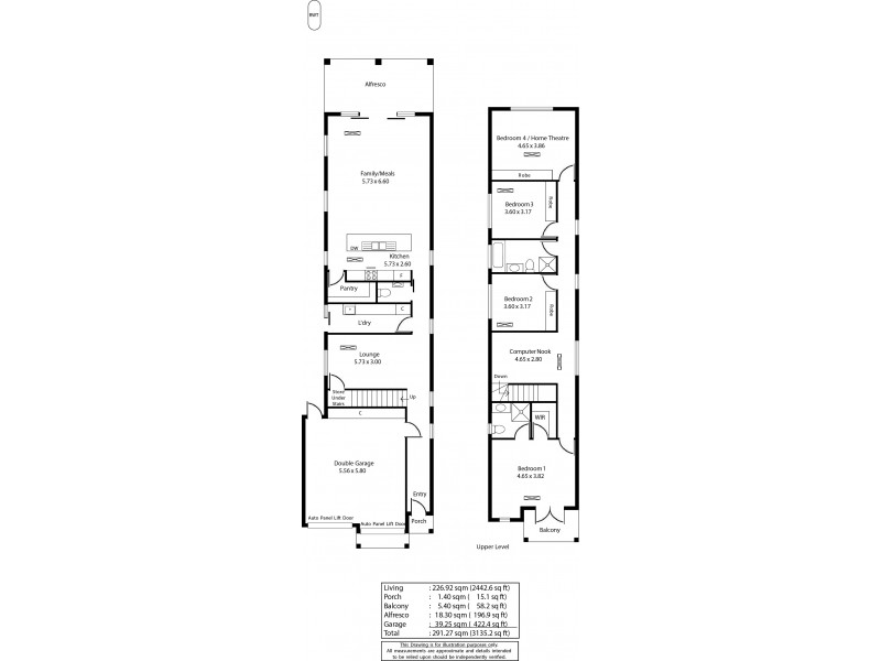2A Joseph Avenue, Fulham Gardens SA 5024 Floorplan