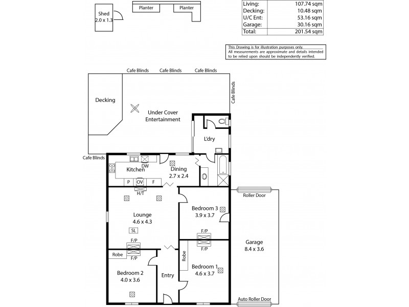 1/26 Sixth Avenue, Cheltenham SA 5014 Floorplan