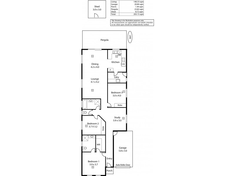 17 Coppins Terrace, Fulham Gardens SA 5024 Floorplan