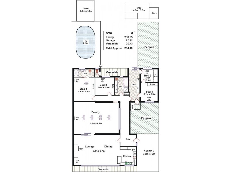 70 Springbank Road, Panorama SA 5041 Floorplan