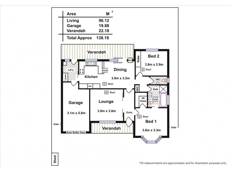 21 Gilpipi Avenue, Edwardstown SA 5039 Floorplan