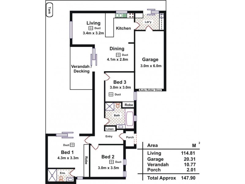 6C Seventh Avenue, Ascot Park SA 5043 Floorplan