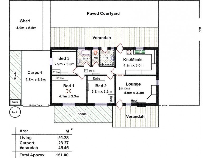 8 Mingbool Avenue, St Marys SA 5042 Floorplan