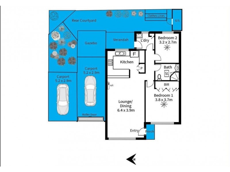 1/21 Herrings Lane, Happy Valley SA 5159 Floorplan