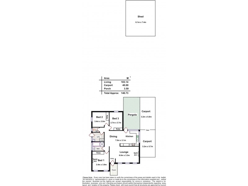 6 Day Drive, Pasadena SA 5042 Floorplan