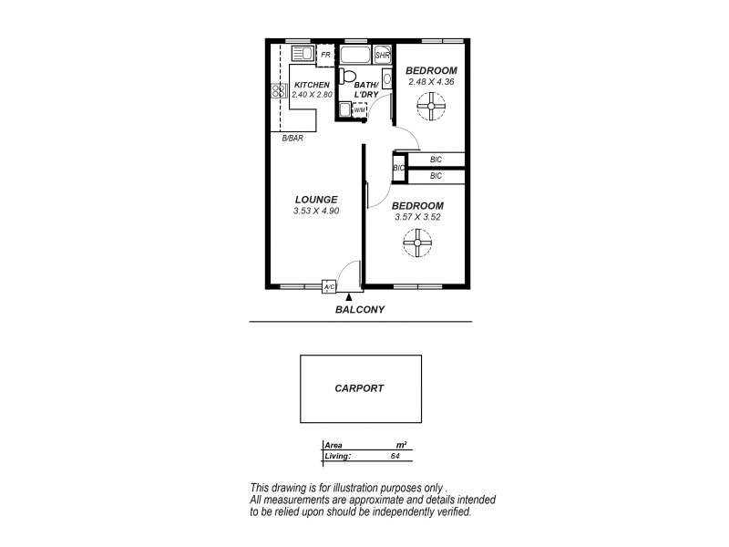 13/72 George Street, Norwood SA 5067 Floorplan