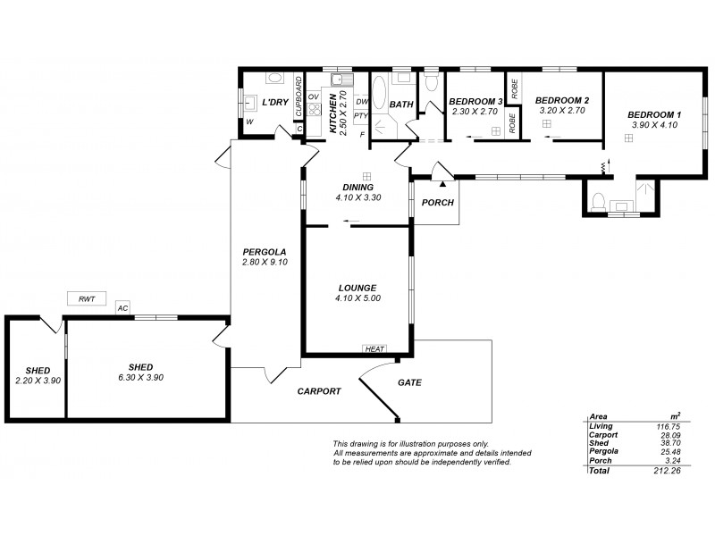 52 Magdalene Terrace, Pasadena SA 5042 Floorplan