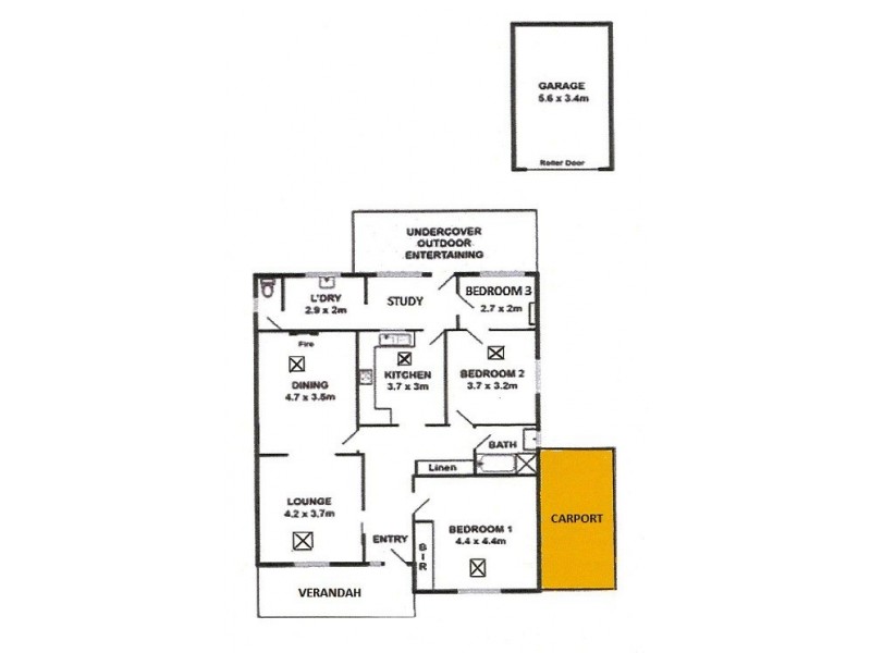 34 Dinwoodie Avenue, Clarence Gardens SA 5039 Floorplan