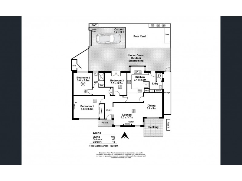 7 Tennyson Avenue, Plympton Park SA 5038 Floorplan