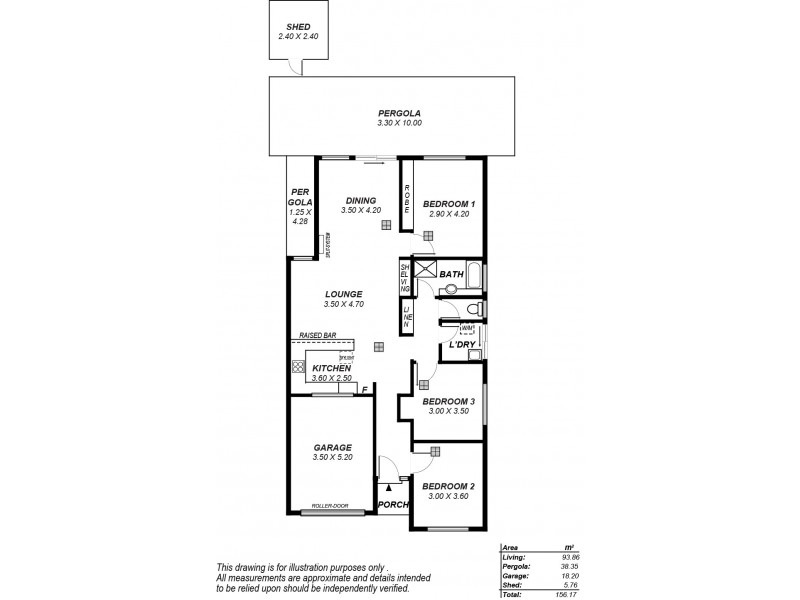 19 Claremont Avenue, Oakden SA 5086 Floorplan