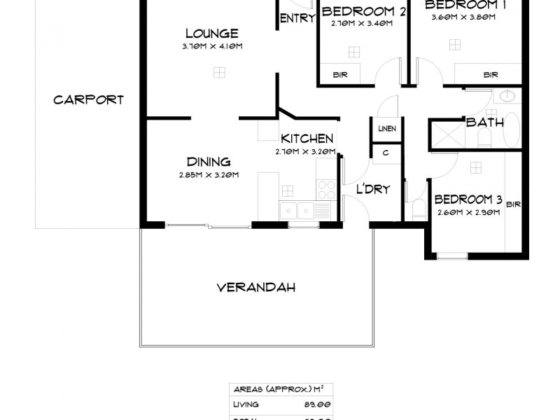 1/10 West Street, Ascot Park SA 5043 Floorplan