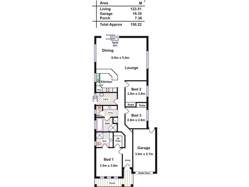 19 Gravity Grove, Munno Para West SA 5115 Floorplan