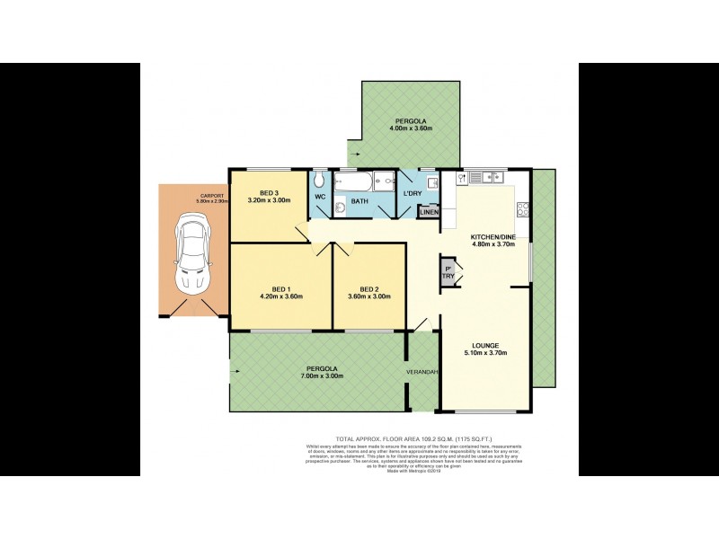 3 Reliance Road, Hallett Cove SA 5158 Floorplan