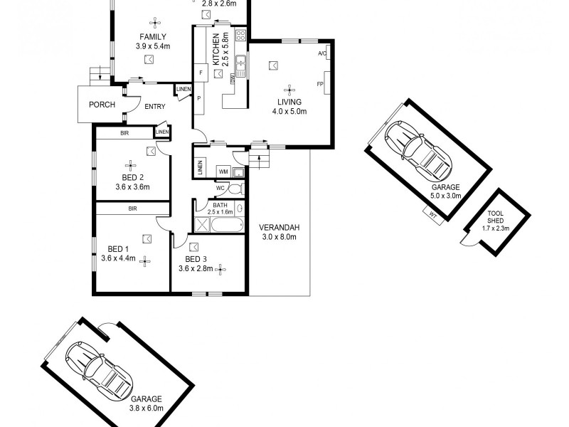 29 Whiteley Drive, Trott Park SA 5158 Floorplan