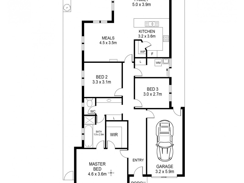 3 Tweeddale Avenue, Seacliff SA 5049 Floorplan