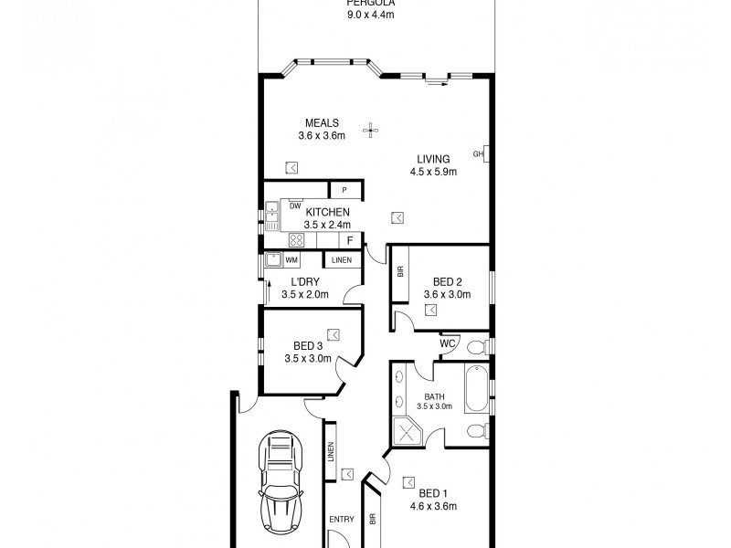 28 Hill Avenue, Cumberland Park SA 5041 Floorplan