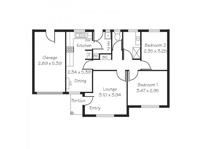 2/12 Southern Avenue, St Marys SA 5042 Floorplan