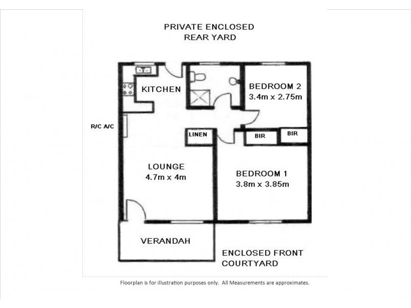 8/3 Church Road, Paradise SA 5075 Floorplan