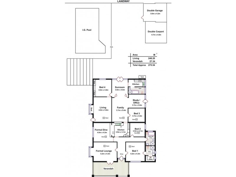 9 East Parkway, Colonel Light Gardens SA 5041 Floorplan