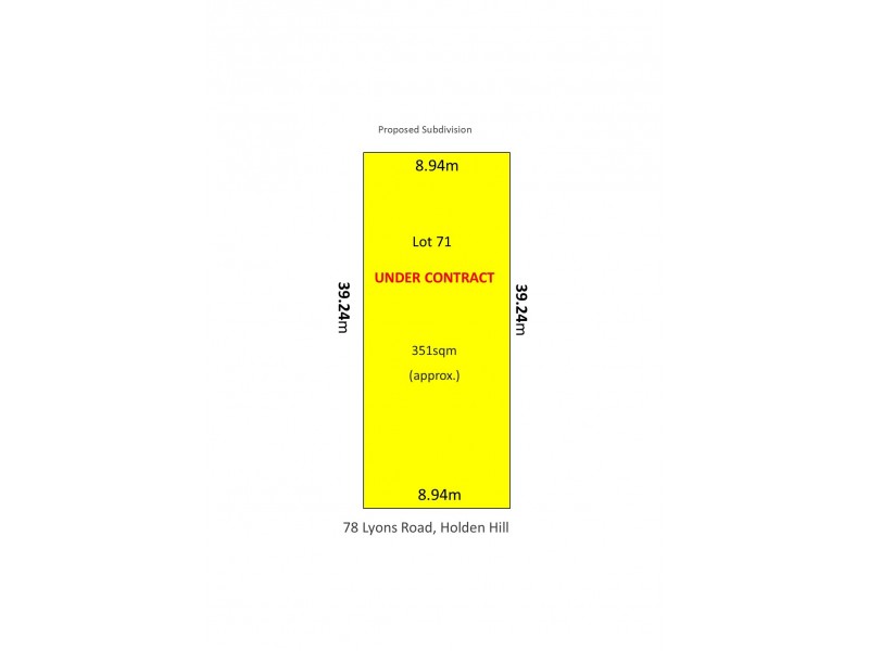 (Lot 71)78 Lyons Road, Holden Hill SA 5088