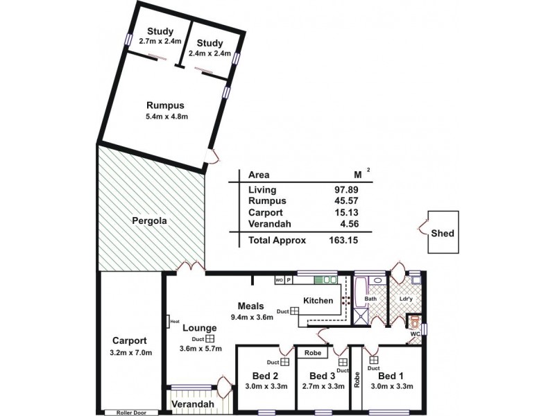 8 Horn Drive, Happy Valley SA 5159 Floorplan