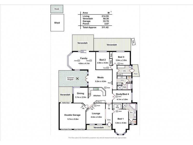 15 Lanark Avenue, Seaton SA 5023 Floorplan