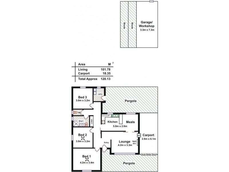 4 Ayers Avenue, Daw Park SA 5041 Floorplan