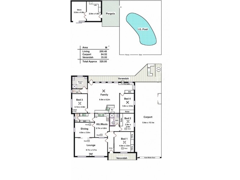42 Hill Avenue, Cumberland Park SA 5041 Floorplan
