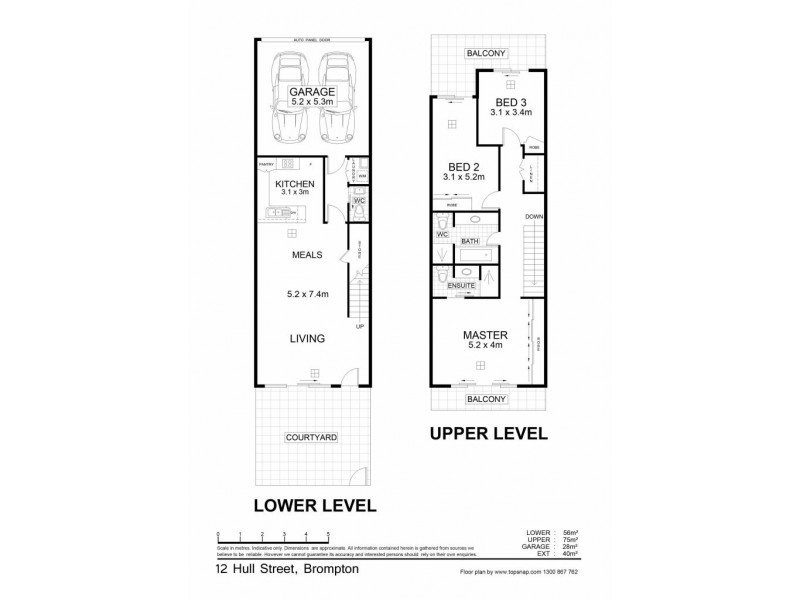 12 Hull Street, Brompton SA 5007 Floorplan