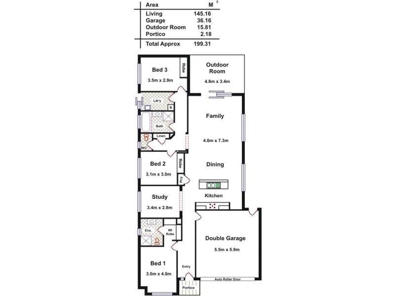 31 Stephens Avenue, Torrensville SA 5031 Floorplan