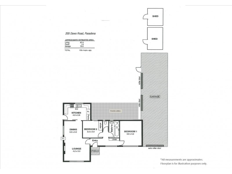 205 Daws Road, Pasadena SA 5042 Floorplan