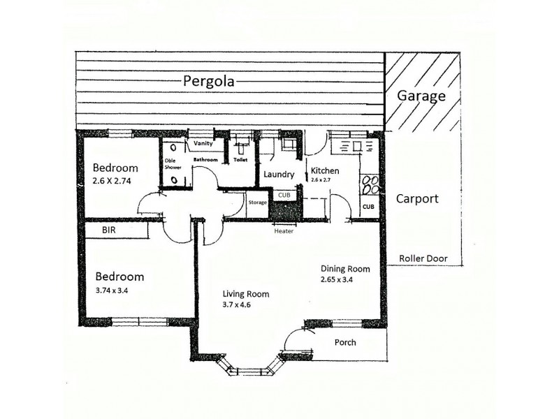 3/45 Eaton Street, Cumberland Park SA 5041 Floorplan