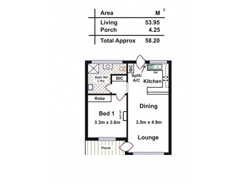 4/237 Cross Road, Cumberland Park SA 5041 Floorplan