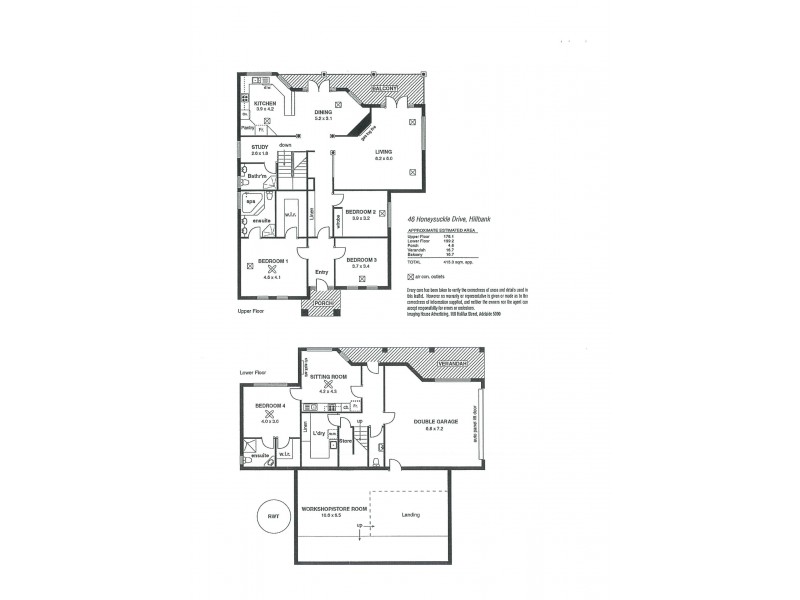 46 Honeysuckle Drive, Hillbank SA 5112 Floorplan